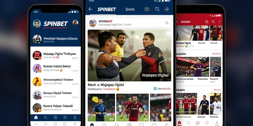Antarmuka SPINBET yang menarik dan mudah dinavigasi.
