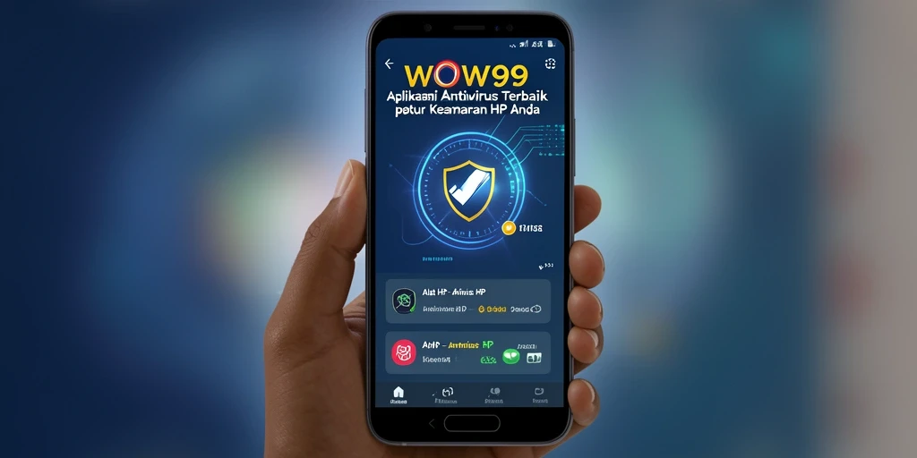 Antarmuka WOW99 yang sederhana dan efektif untuk keamanan HP.
